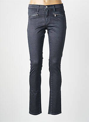 Pantalon slim buzunare gri DESGASTE femeie