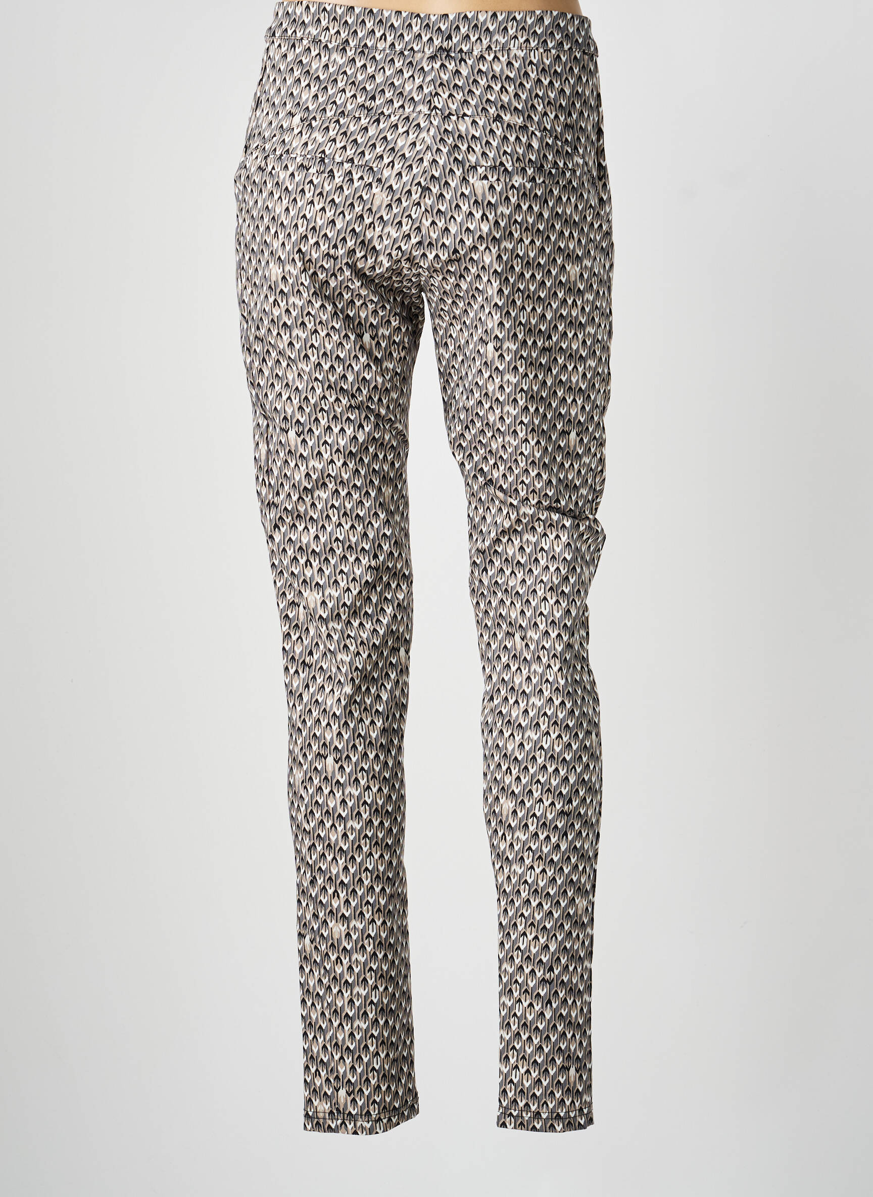 Pantalon slim subțire negru NÜ femeie