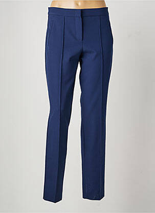 Pantalon slim țesătură poplin mărime normală albastru GERRY WEBER femeie
