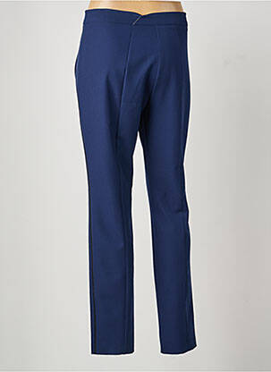 Pantalon slim țesătură poplin mărime normală albastru GERRY WEBER femeie