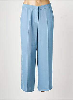Pantalon chino țesătură poplin mărime normală albastru GERRY WEBER femeie