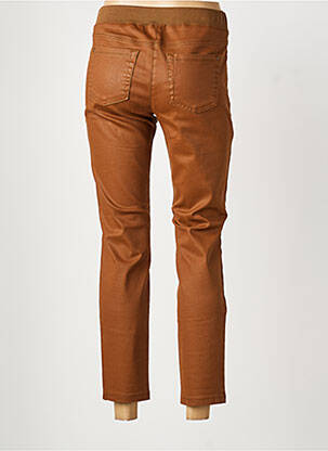 Pantalon slim talie elastică mărime normală maro GERRY WEBER femeie