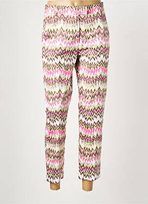 Pantalon 7/8 țesătură poplin mărime normală roz GERRY WEBER femeie