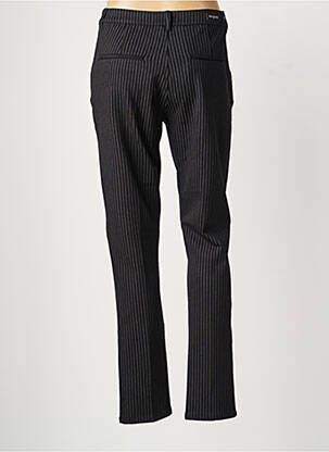 Pantalon chino țesătură poplin mărime normală negru MAYJUNE femeie