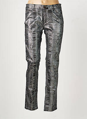 Pantalon slim mărime normală mărime normală gri MAYJUNE femeie