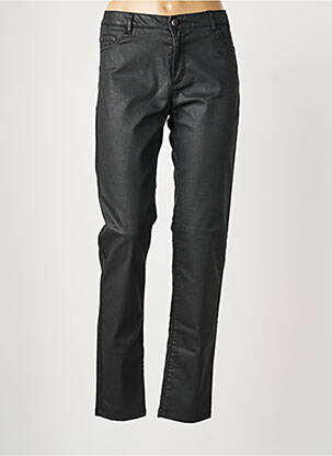 Pantalon slim elasticitate mărime normală negru MAYJUNE femeie