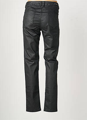 Pantalon slim elasticitate mărime normală negru MAYJUNE femeie