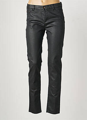Pantalon slim elasticitate mărime normală negru MAYJUNE femeie