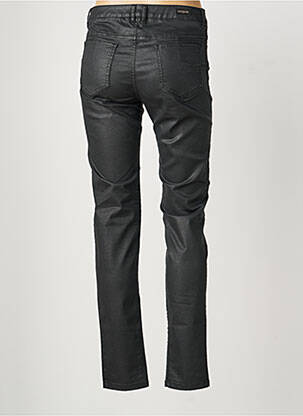 Pantalon slim elasticitate mărime normală negru MAYJUNE femeie