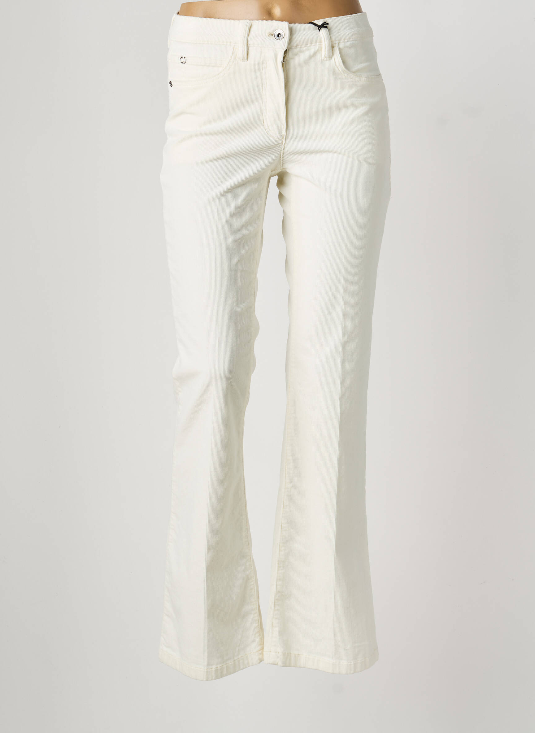 Pantalon evazat elasticitate mărime normală bej GERRY WEBER femeie