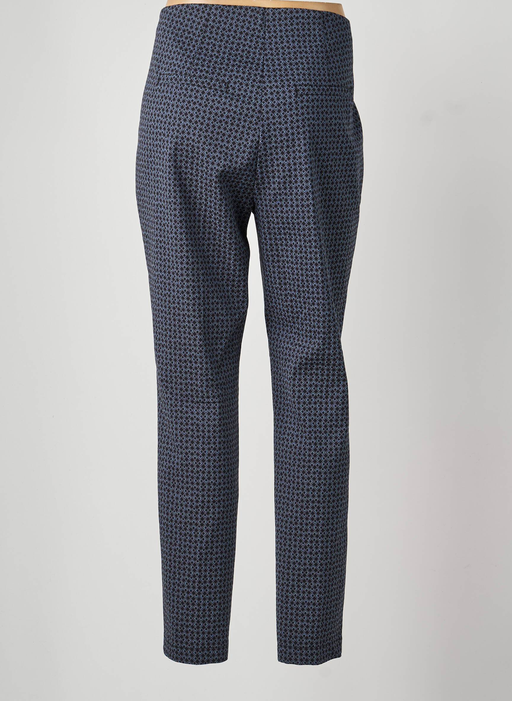 Pantalon slim talie elastică mărime normală albastru GERRY WEBER femeie
