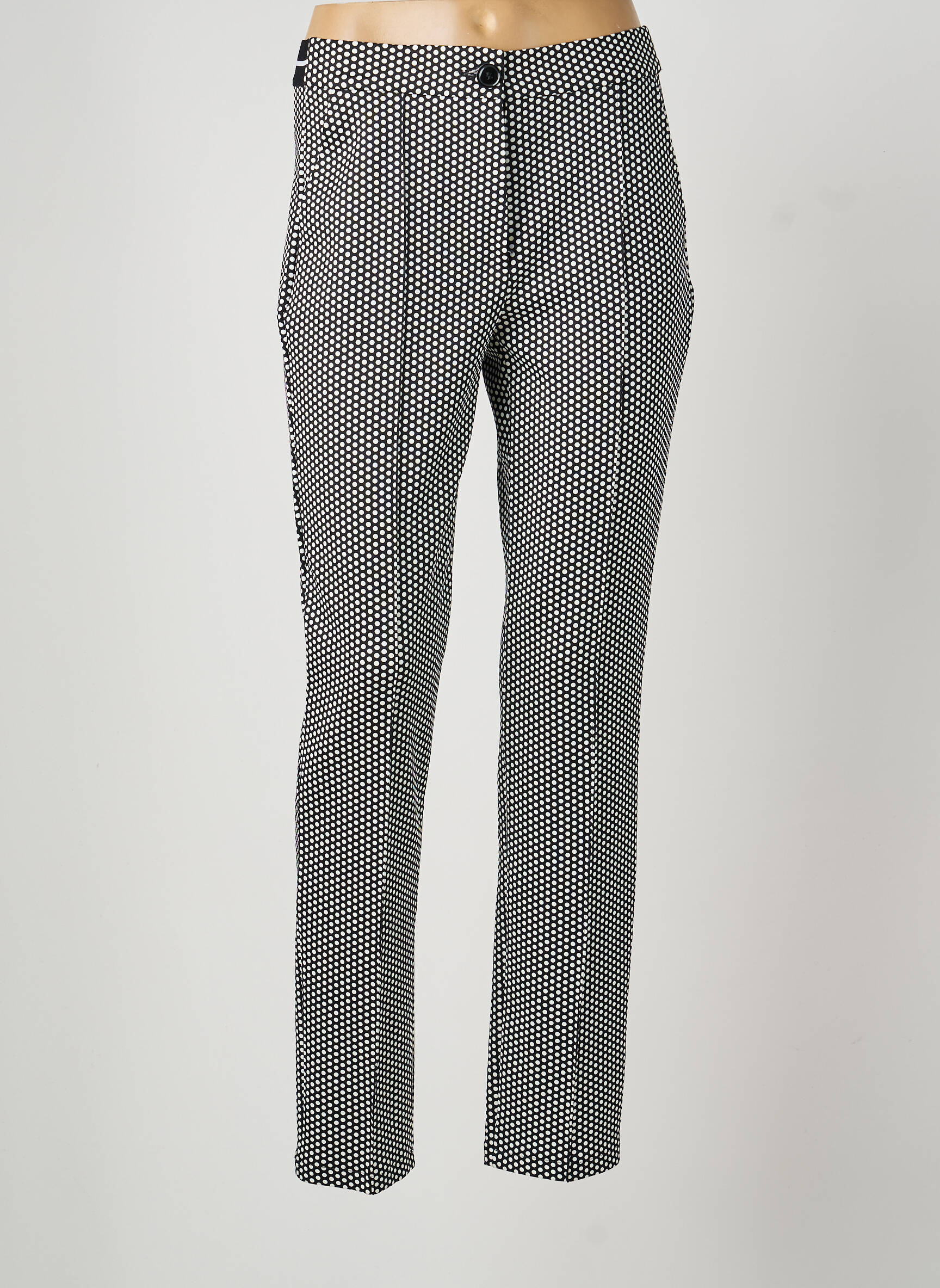 Pantalon slim elasticitate mărime normală negru GERRY WEBER femeie