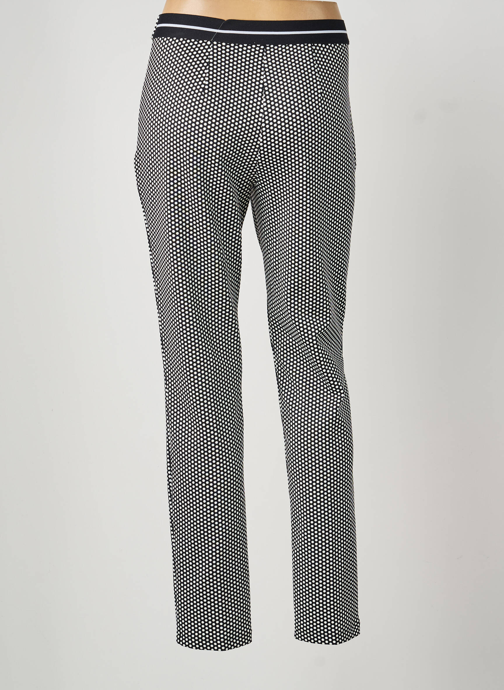 Pantalon slim elasticitate mărime normală negru GERRY WEBER femeie