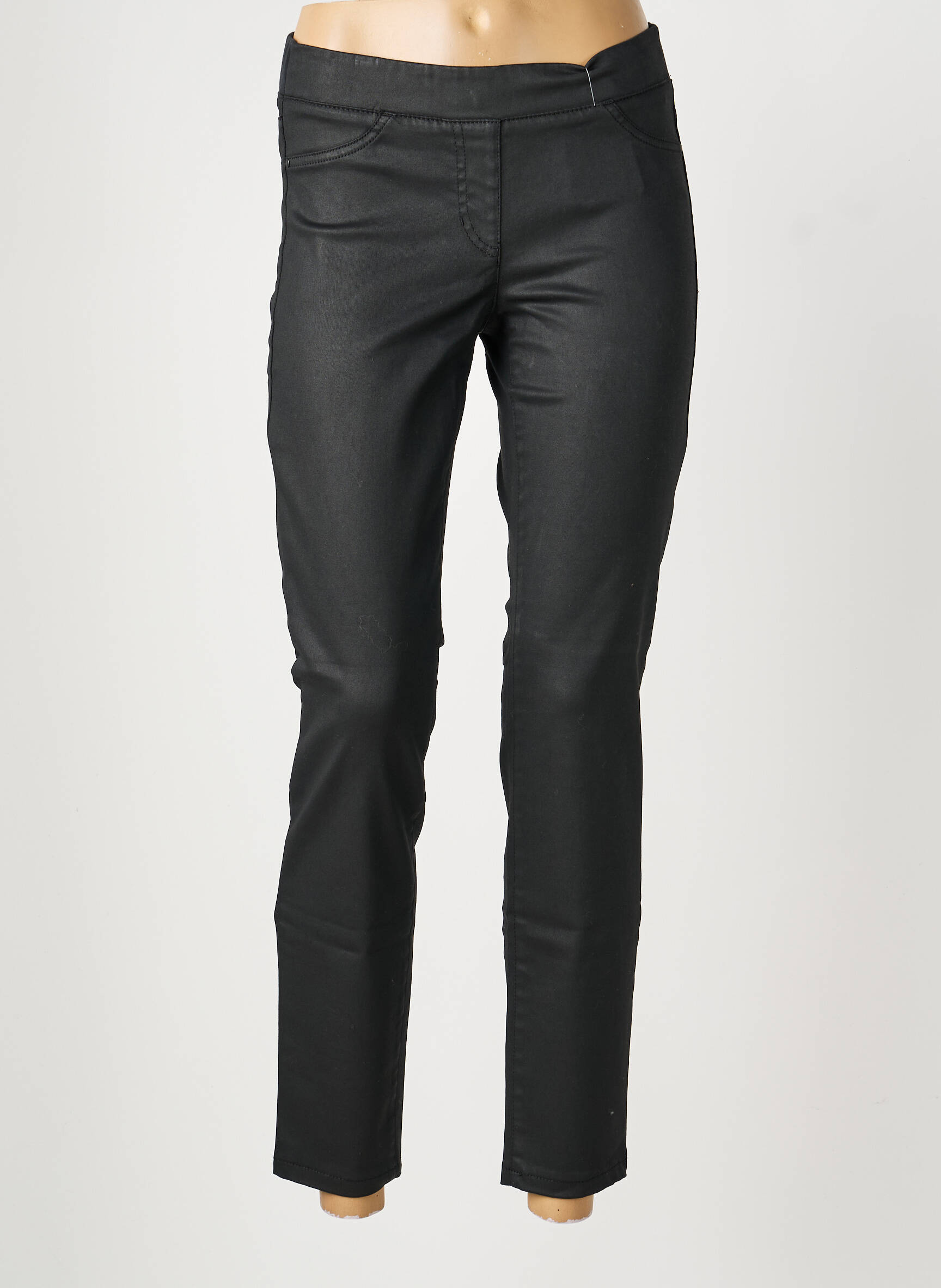 Pantalon slim talie elastică mărime normală negru GERRY WEBER femeie