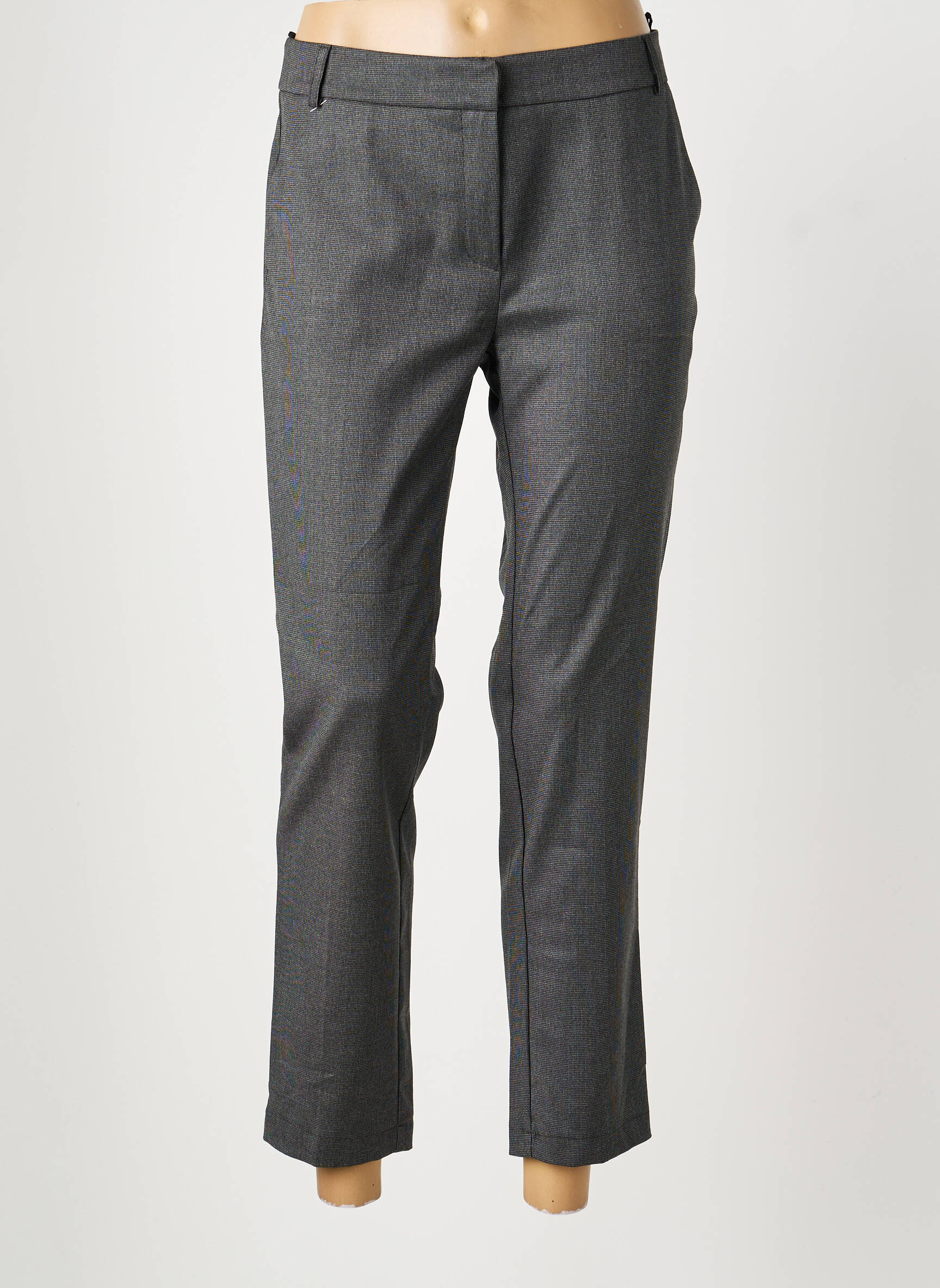 Pantalon chino mărime normală mărime normală gri LA PETITE FRANCAISE femeie