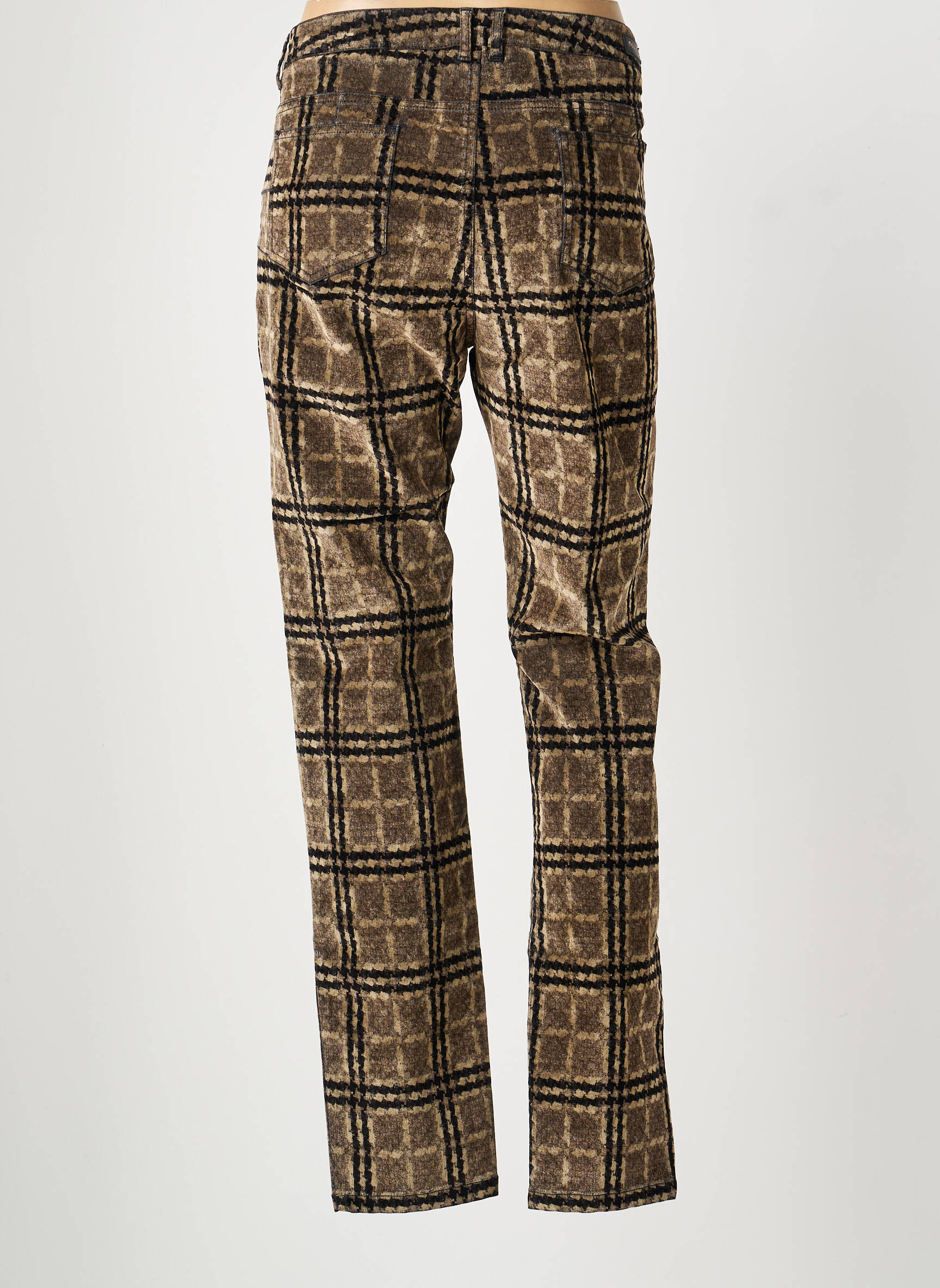 Pantalon slim mărime normală mărime normală bej MAYJUNE femeie