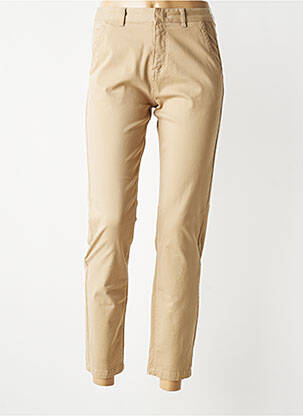 Pantalon 7/8 elasticitate mărime normală bej GERARD DAREL femeie