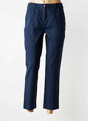 Pantalon chino elasticitate talie înaltă albastru GERARD DAREL femeie