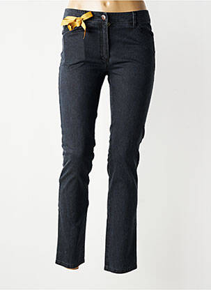 Pantalon slim elasticitate mărime normală albastru LE FRENCH SLIM femeie