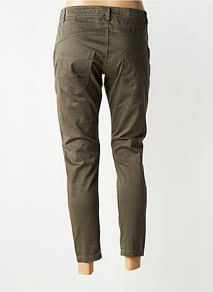 Pantalon 7/8 elasticitate mărime normală verde KOSMIKA femeie