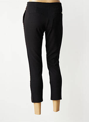 Pantalon 7/8 elasticitate mărime normală negru MARKUP femeie