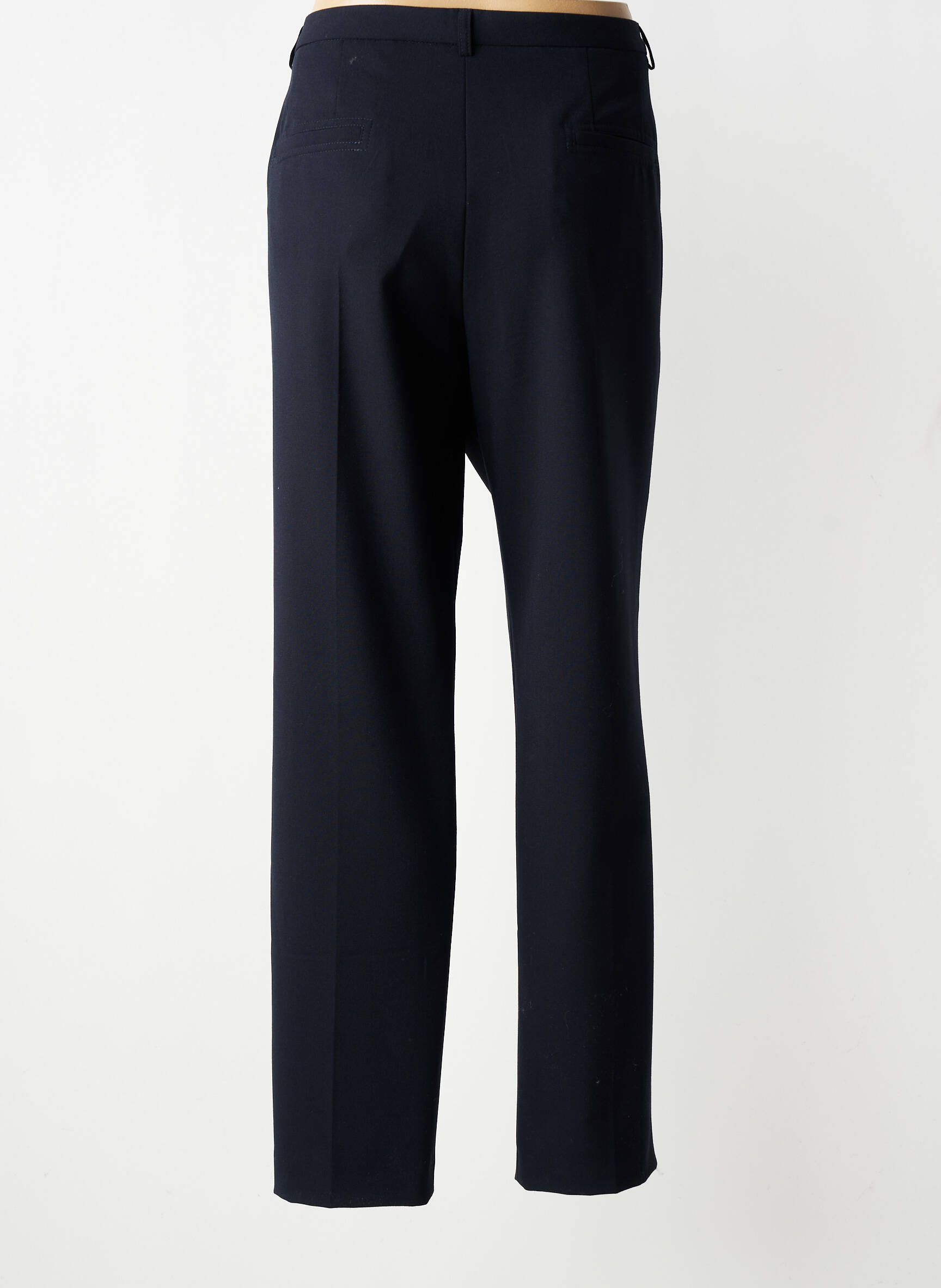 Pantalon drept țesătură crep mărime normală albastru GERARD DAREL femeie