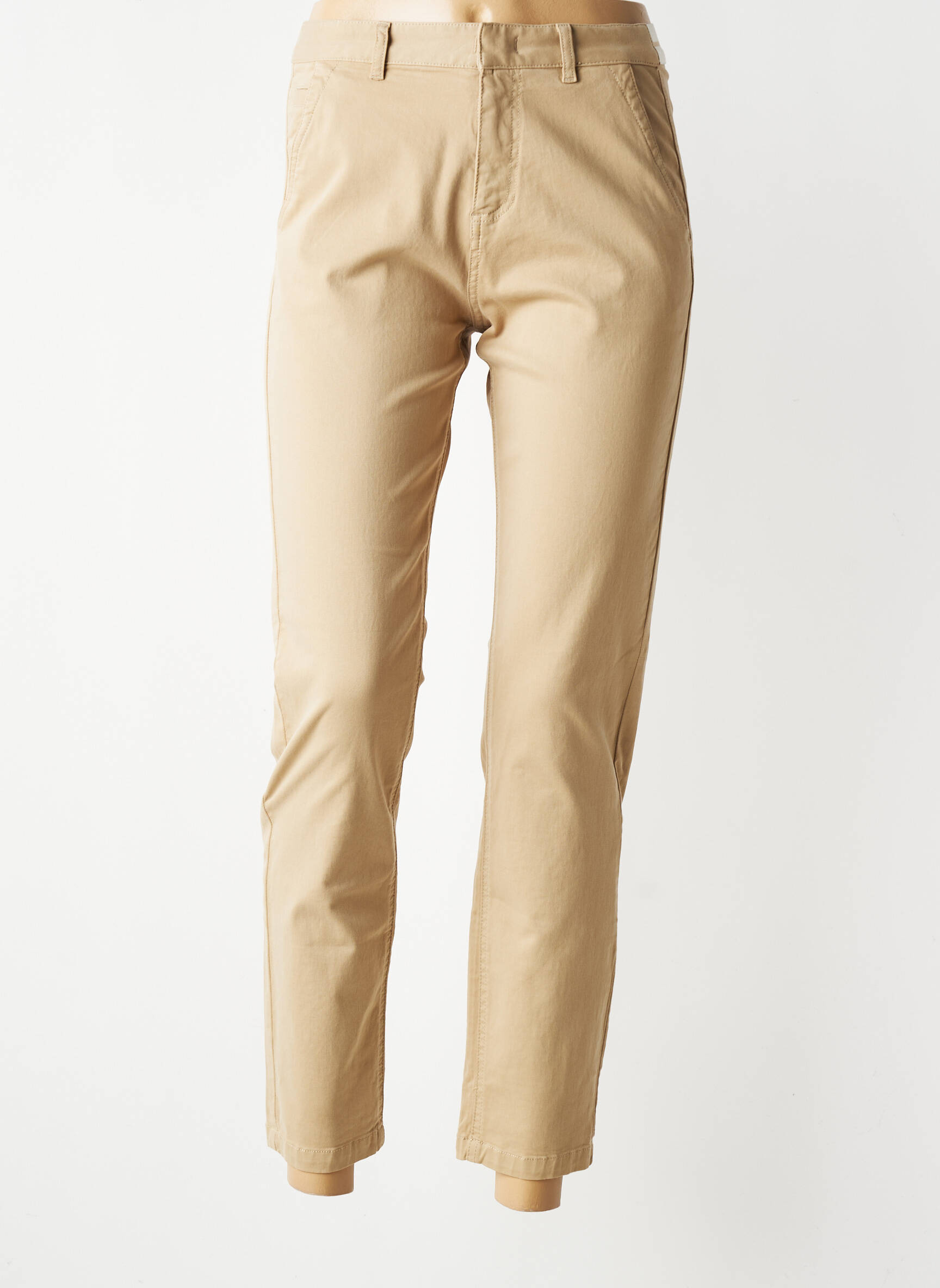 Pantalon 7/8 elasticitate mărime normală bej GERARD DAREL femeie