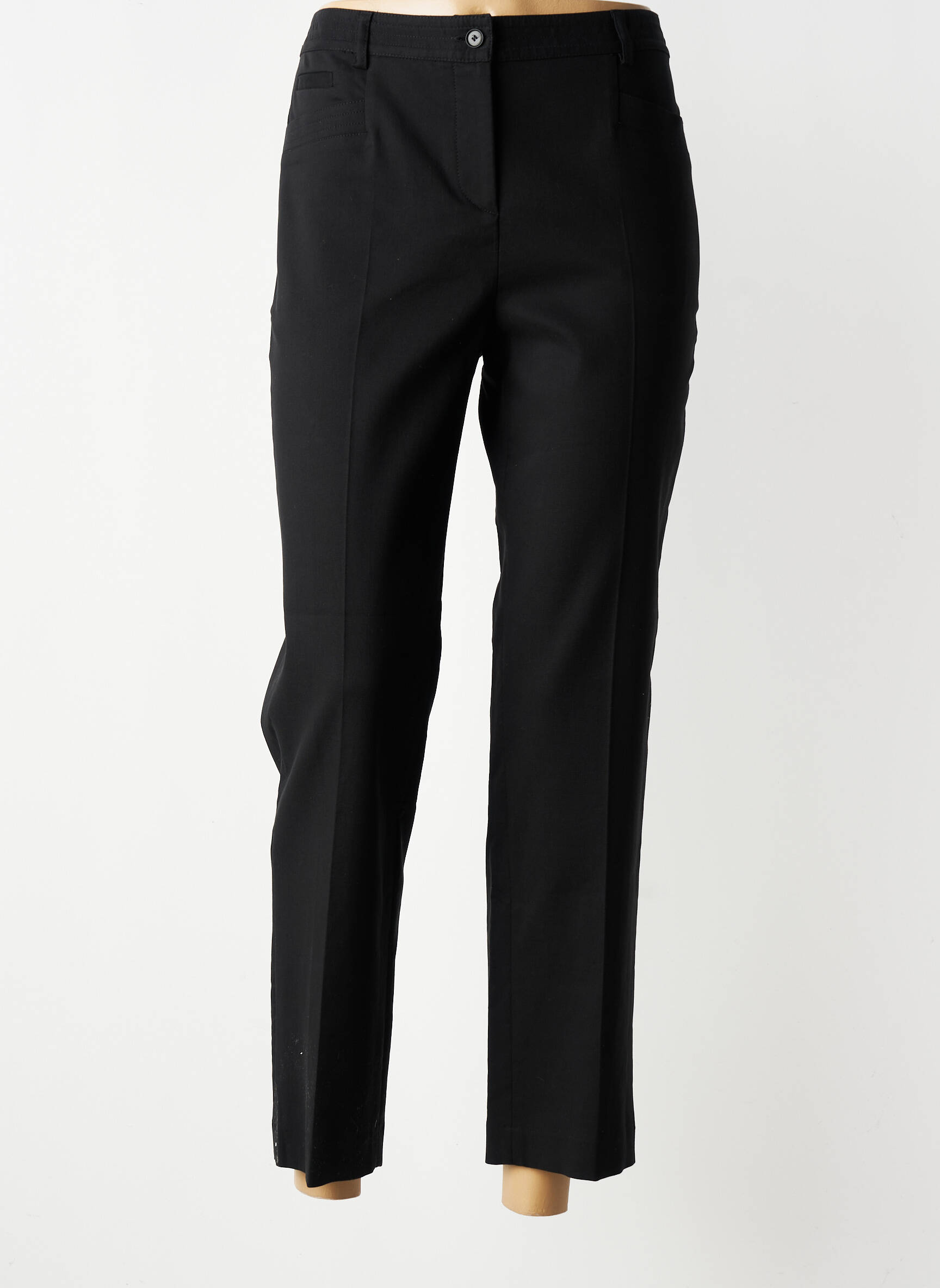 Pantalon 7/8 elasticitate mărime normală negru GERARD DAREL femeie