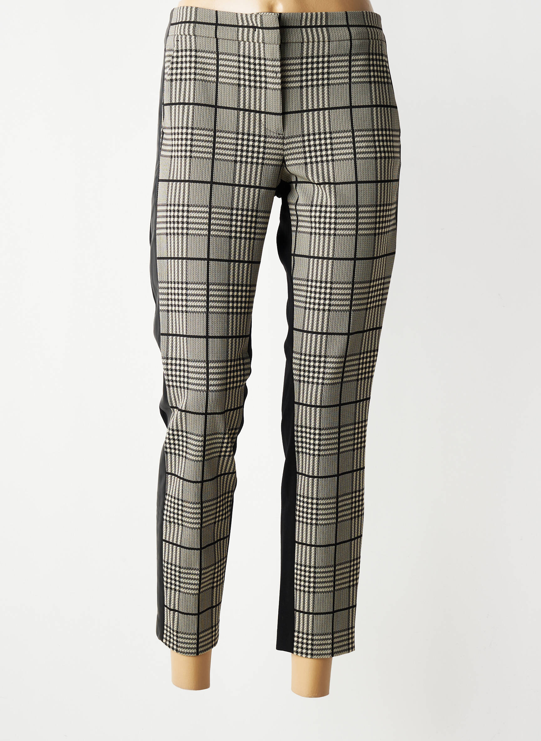 Pantalon 7/8 elasticitate mărime normală negru LIU JO femeie