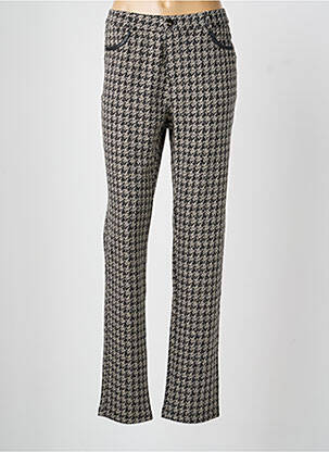 Pantalon drept talie elastică negru TINTA femeie
