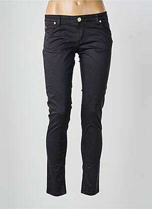Pantalon slim buzunare negru NENETTE femeie