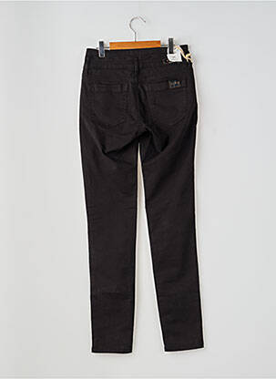 Pantalon slim buzunare negru FIVE femeie