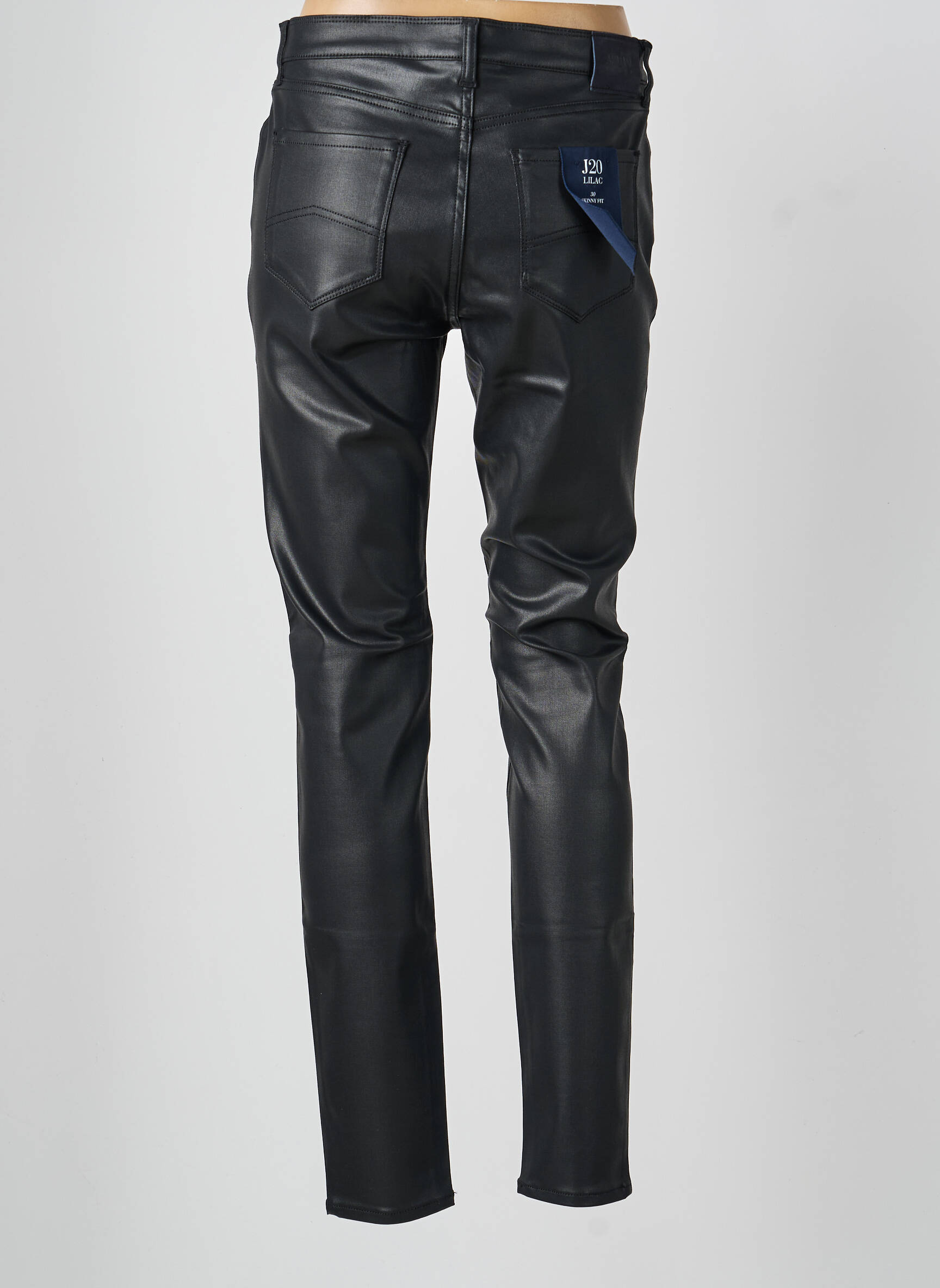 Pantalon slim buzunare negru ARMANI femeie