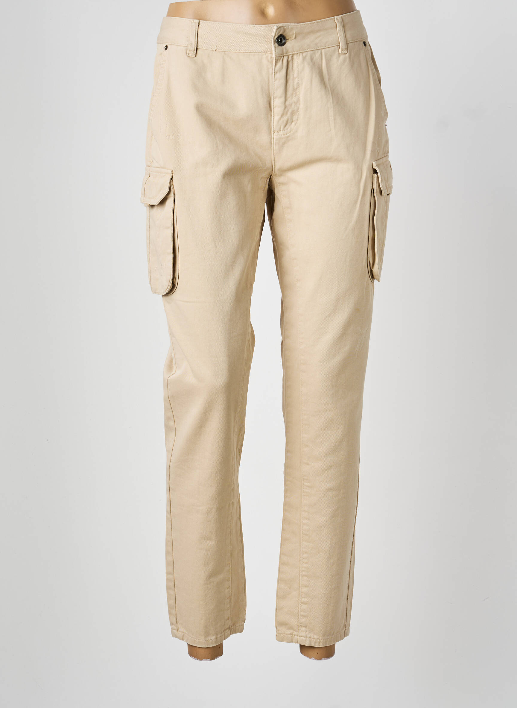 Pantalon cargo buzunare bej LPB LES PETITES BOMBES  femeie