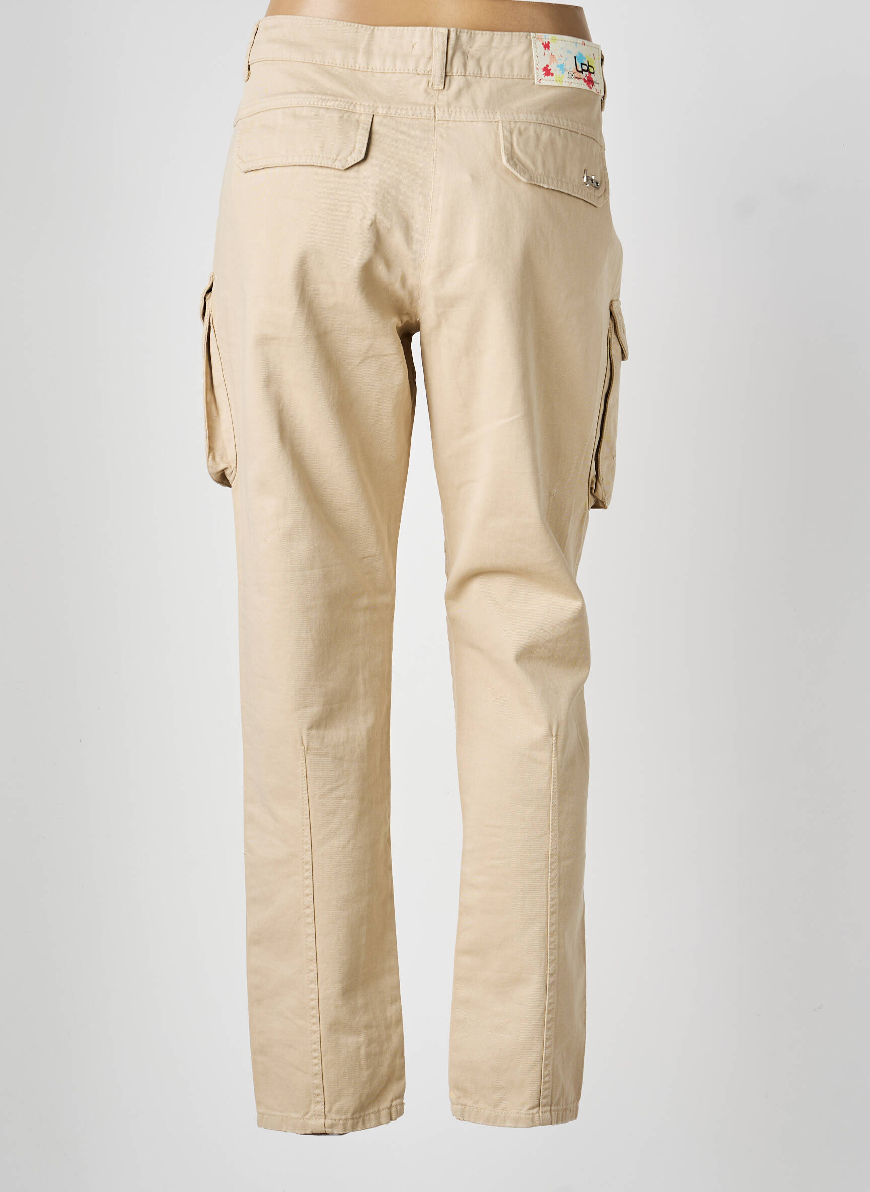 Pantalon cargo buzunare bej LPB LES PETITES BOMBES  femeie