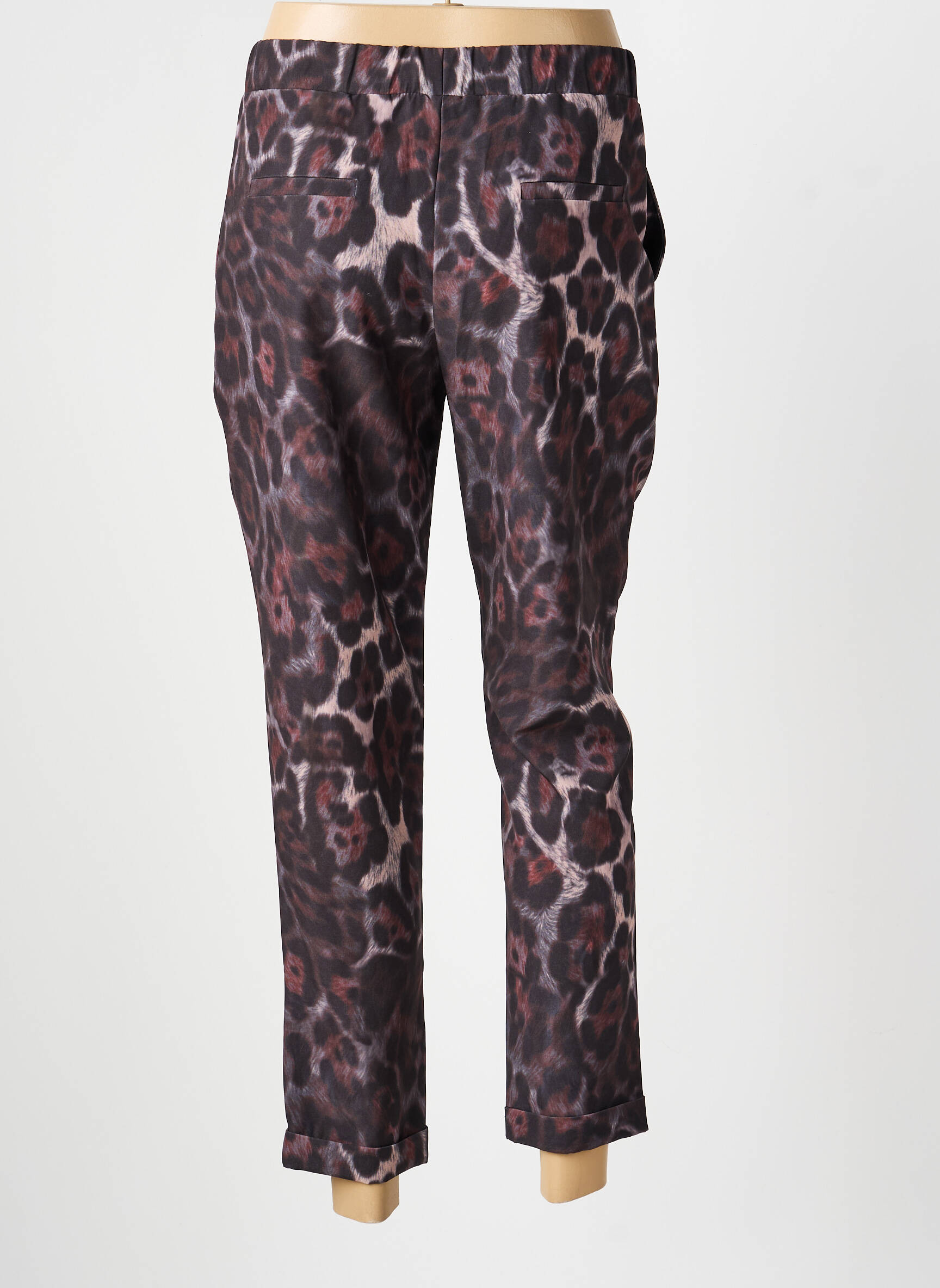 Pantalon drept talie elastică negru ACCESS FASHION femeie