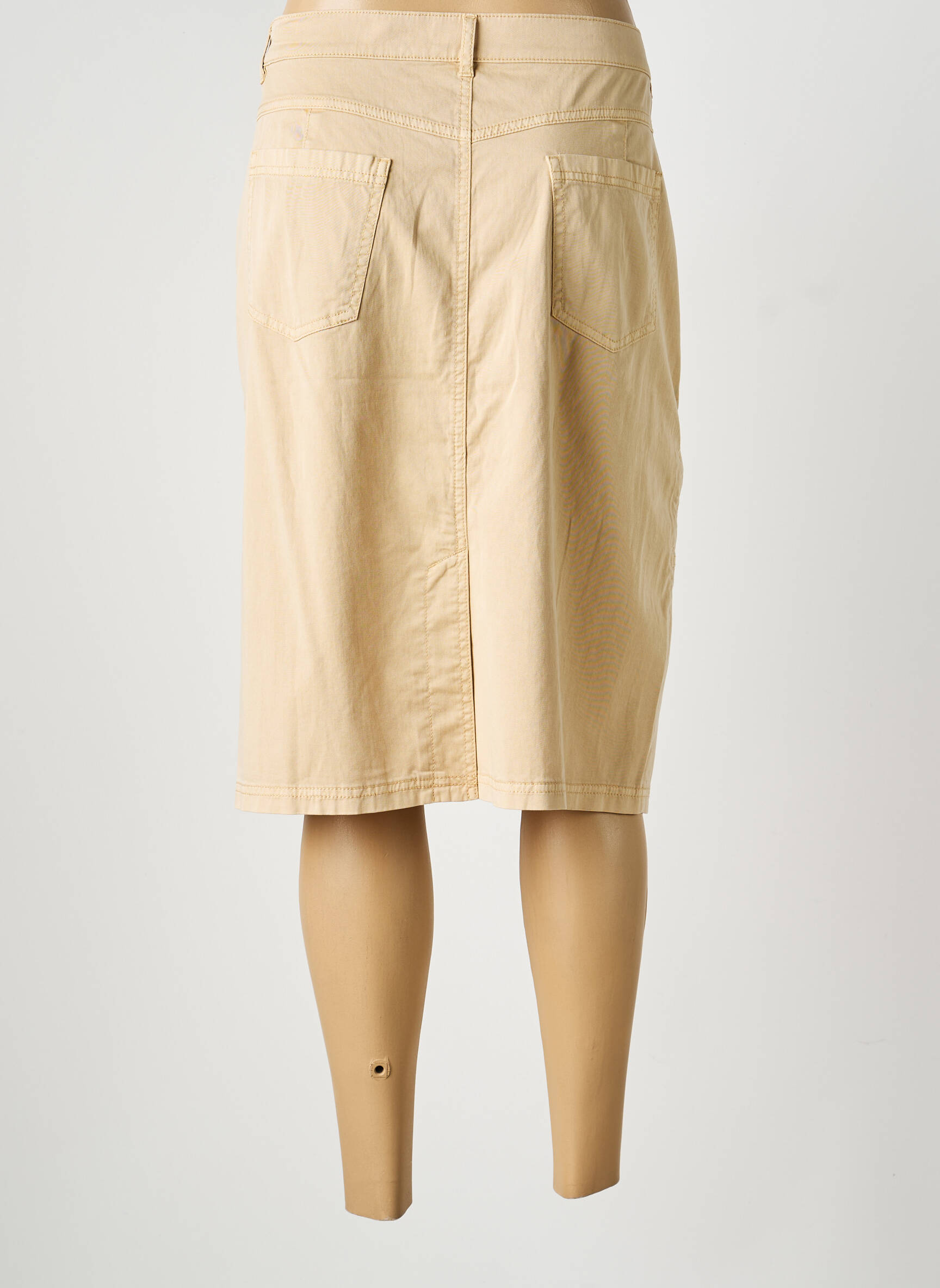 Fustă midi elasticitate bej GERRY WEBER femeie
