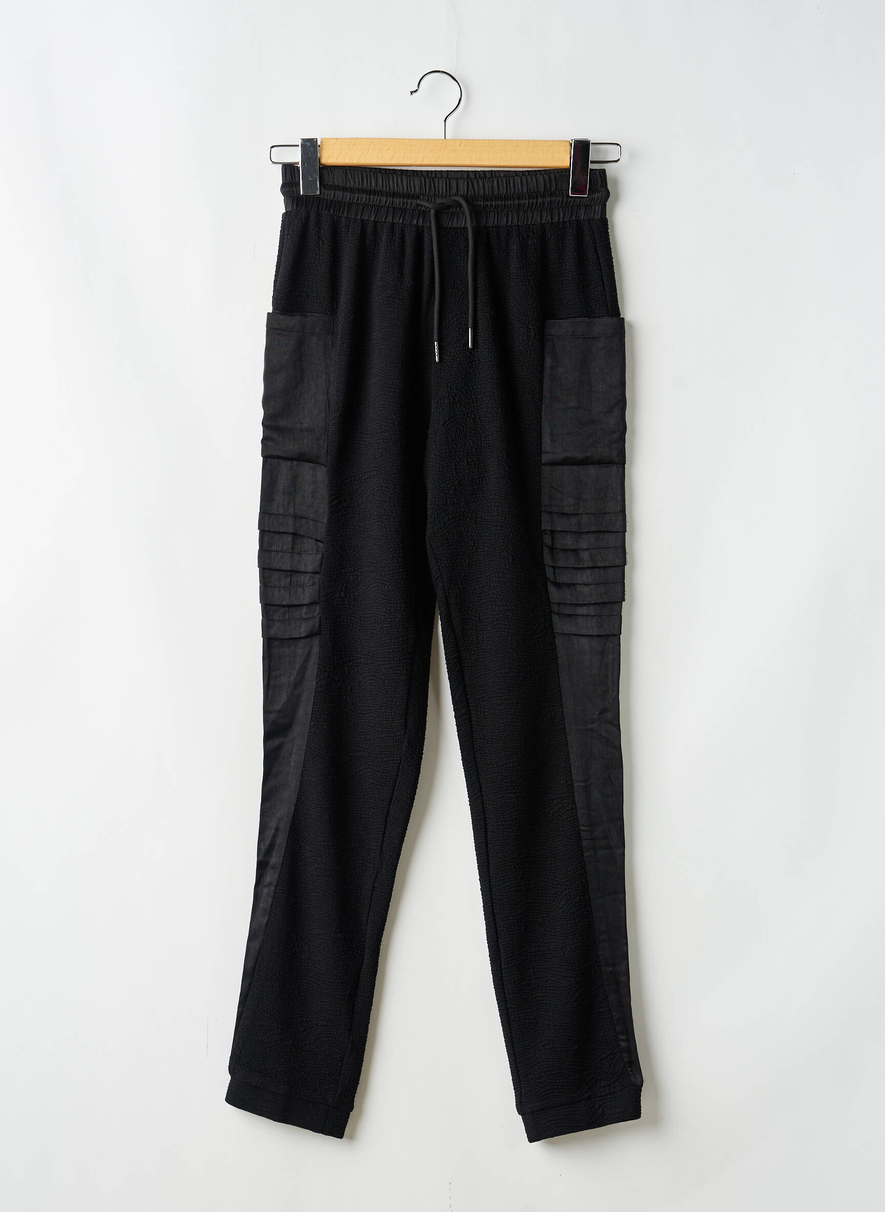 Pantalon drept elasticitate mărime normală negru NÜ femeie