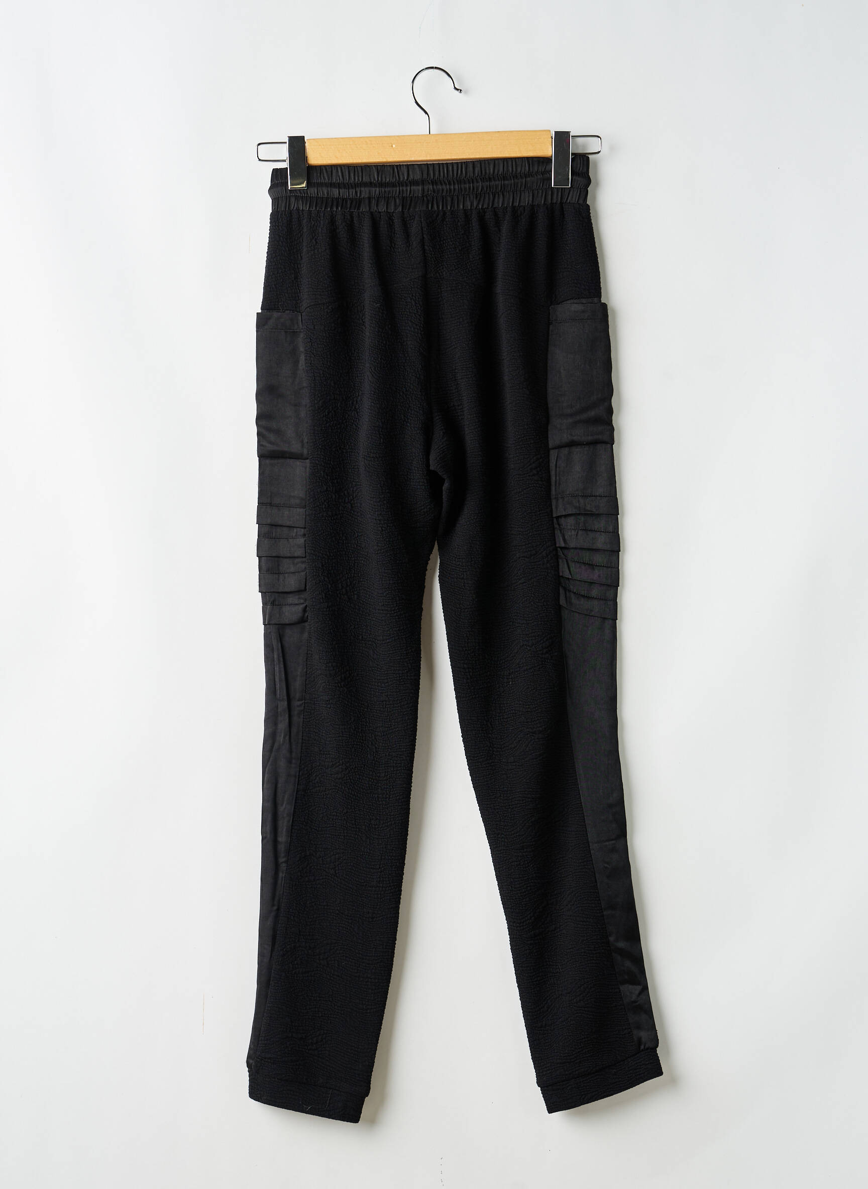 Pantalon drept elasticitate mărime normală negru NÜ femeie