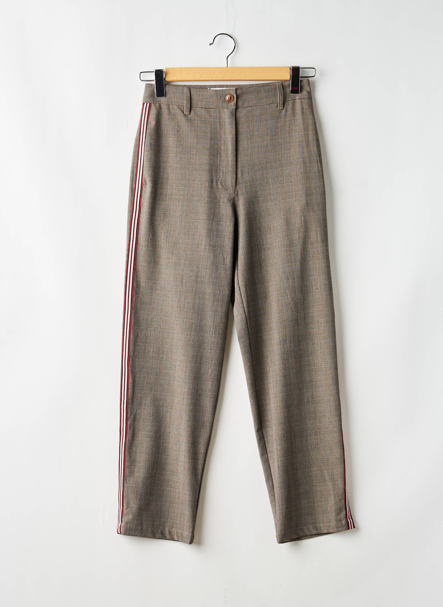 Pantalon drept elasticitate mărime normală gri ANTWRP femeie