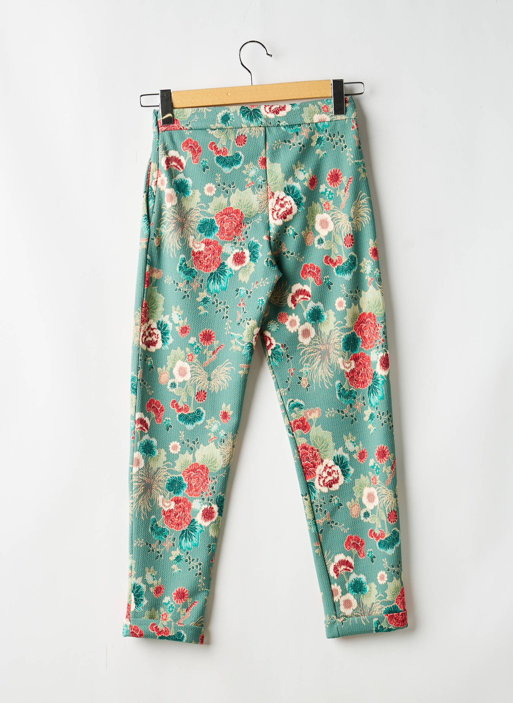 Pantalon chino elasticitate mărime normală verde KING LOUIE femeie