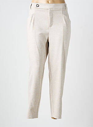 Pantalon 7/8 elasticitate mărime normală bej STREET ONE femeie