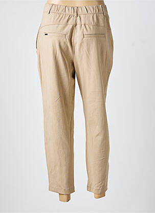 Pantalon 7/8 elasticitate mărime normală bej STREET ONE femeie