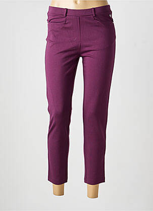Jegging țesătură jersey mărime normală violet JOY OF LIFE femeie
