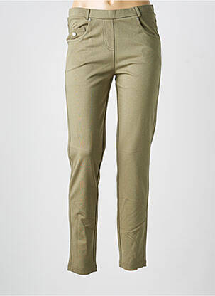 Jegging țesătură jersey mărime normală verde JOY OF LIFE femeie