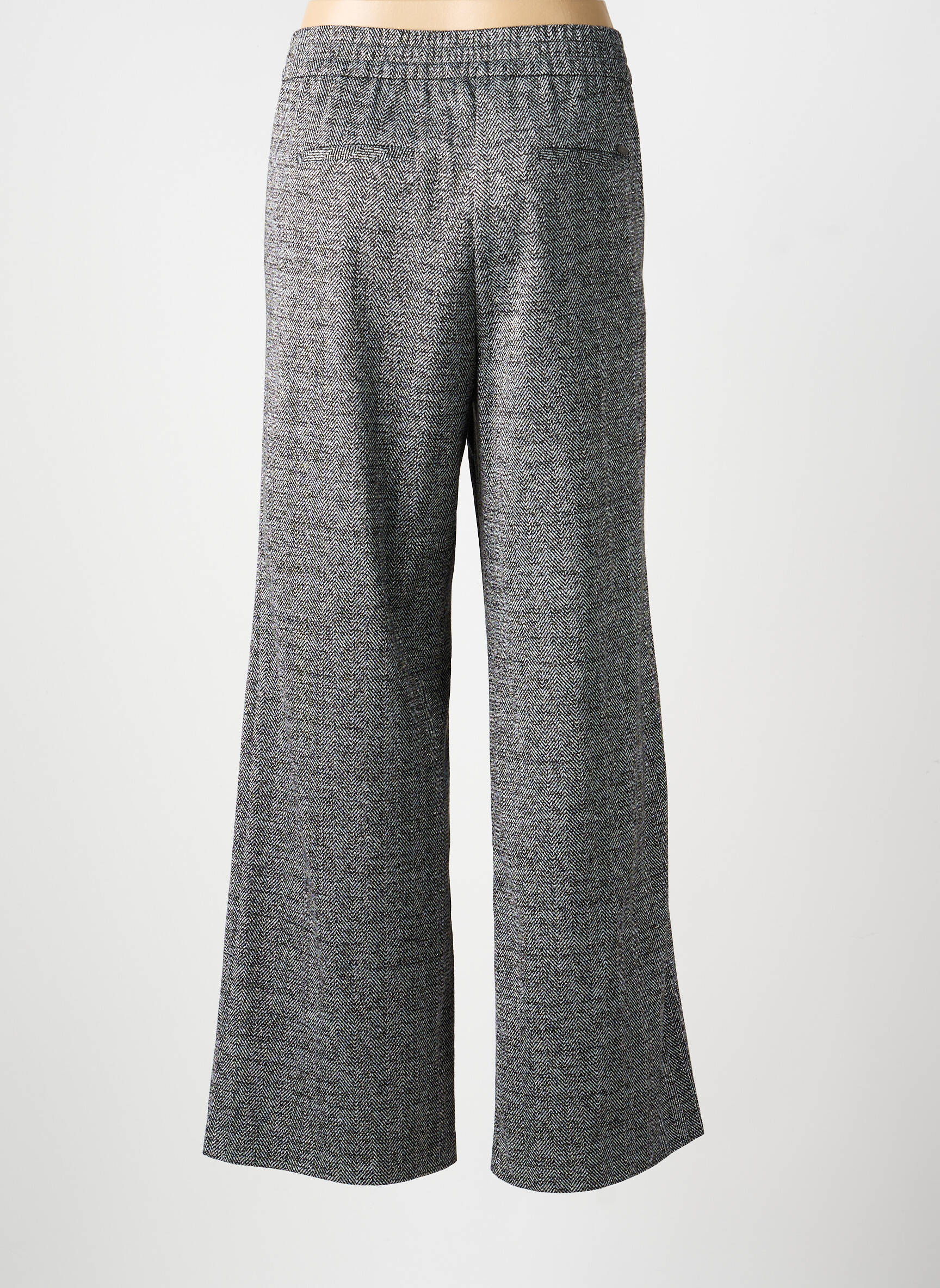 Pantalon evazat elasticitate mărime normală gri BETTY & CO femeie