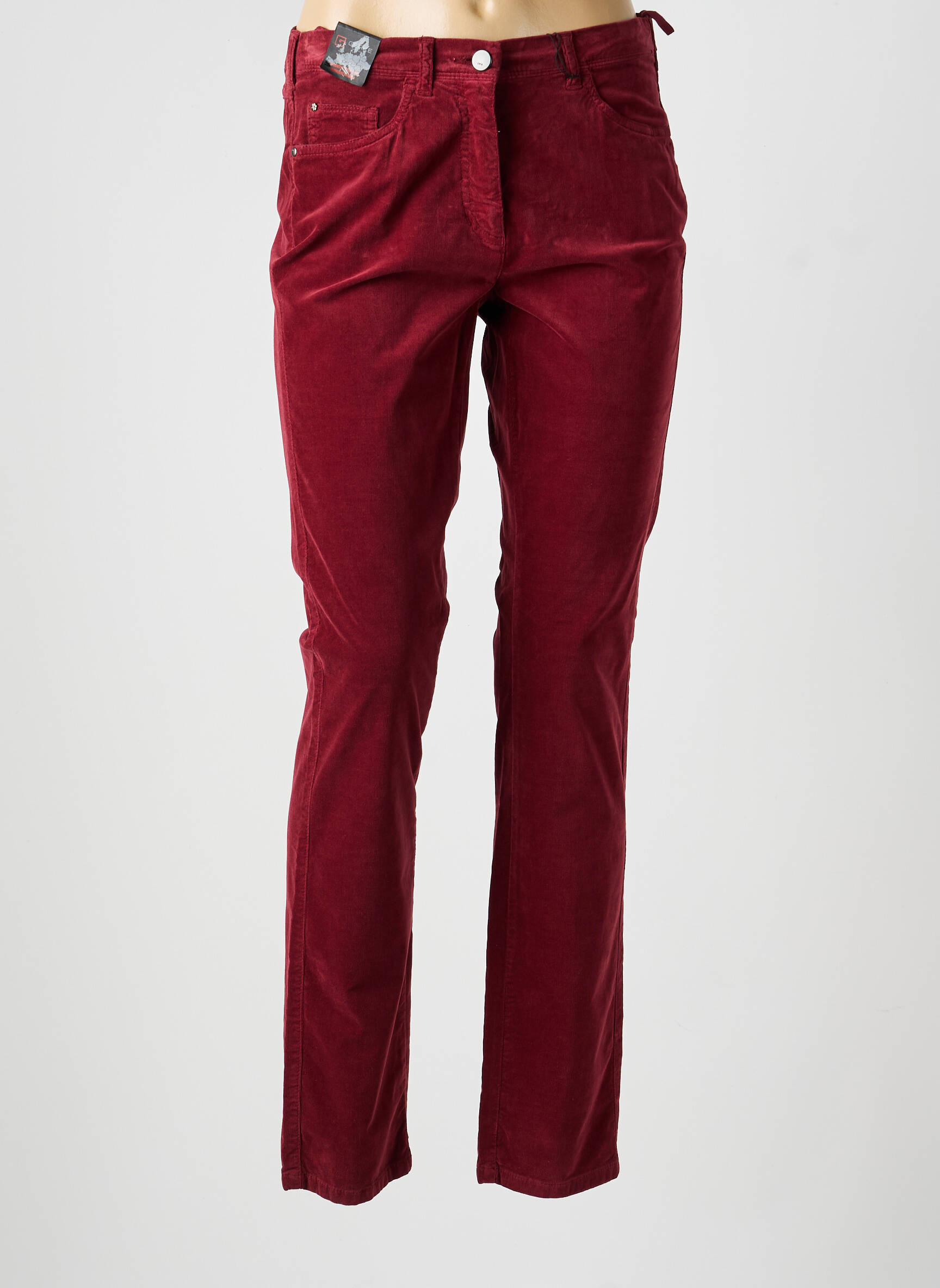 Pantalon slim elasticitate mărime normală roșu GERKE MY PANTS femeie
