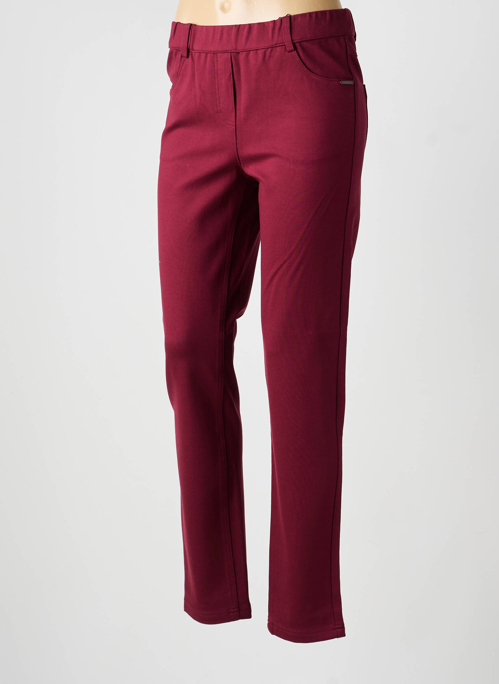 Jegging țesătură jersey mărime normală roșu BRANDTEX femeie