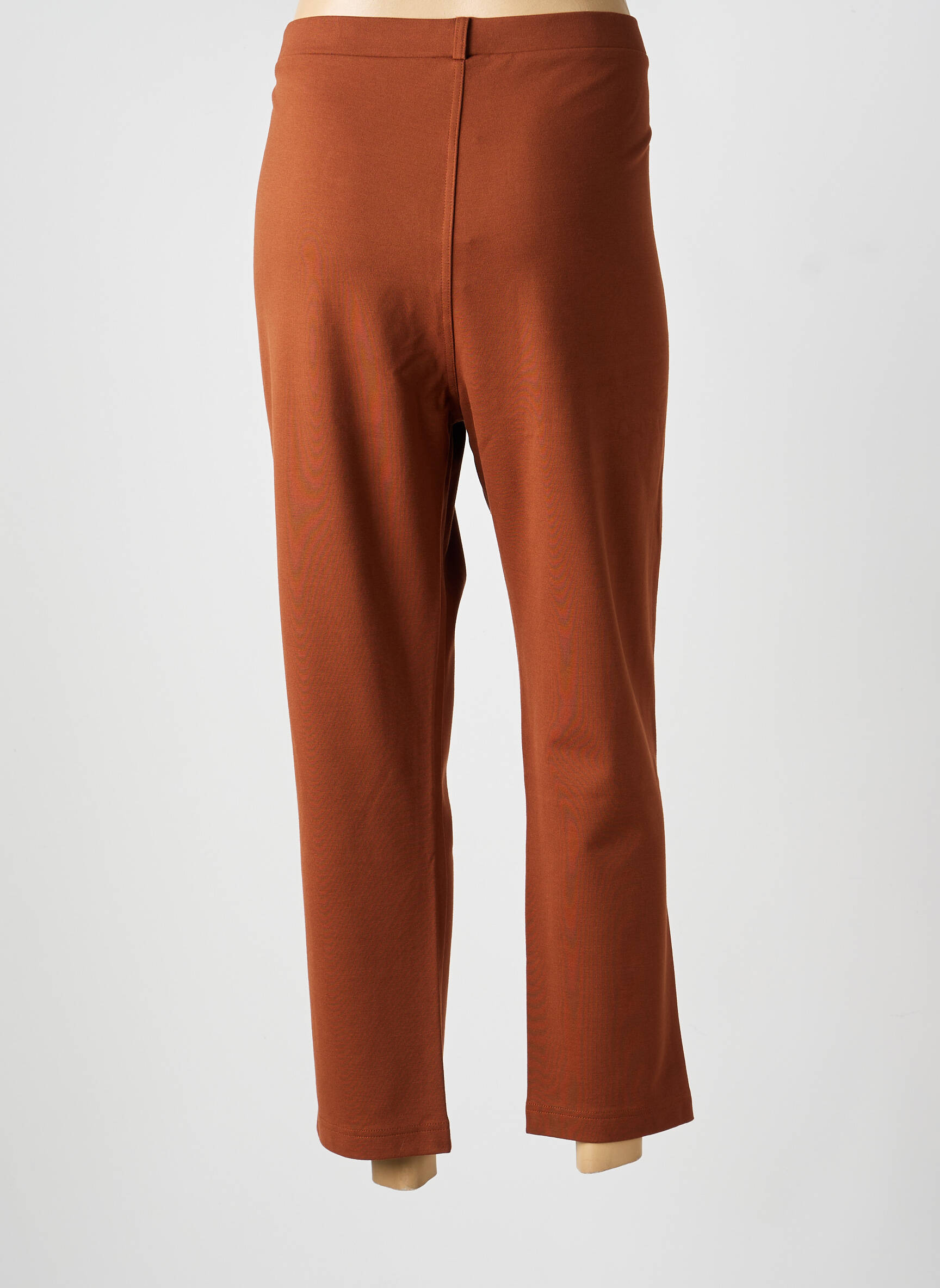Pantalon 7/8 elasticitate mărime normală maro JOY OF LIFE femeie