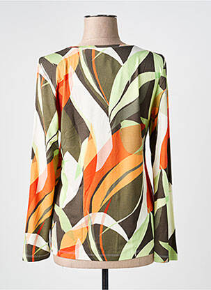 Tricou mâneci lungi mâneci lungi verde JOY OF LIFE femeie